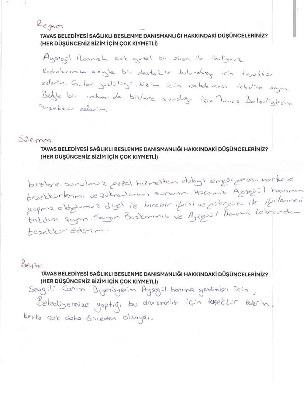 Tavas Belediyesinin Ucretsiz Diyetisyen Destegi Memnuniyet Olusturdu 1