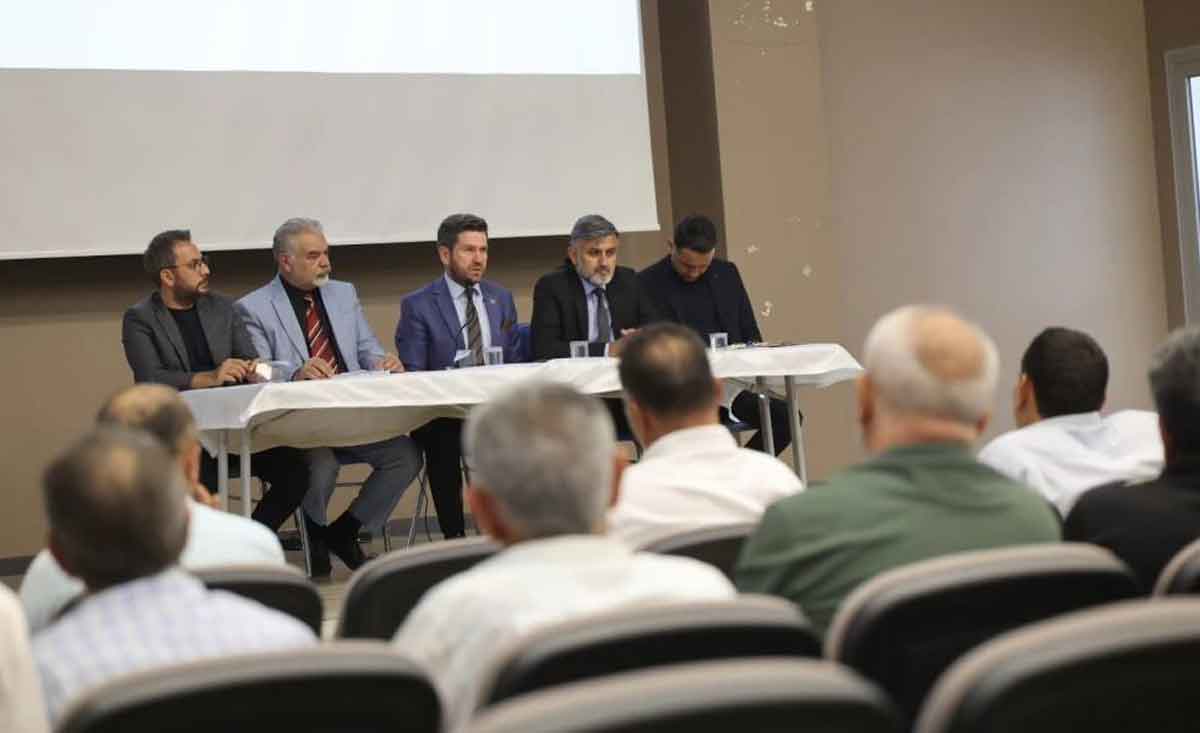Baskan Tatik Mahalle Muhtarlariyla Bir Araya Geldi 1