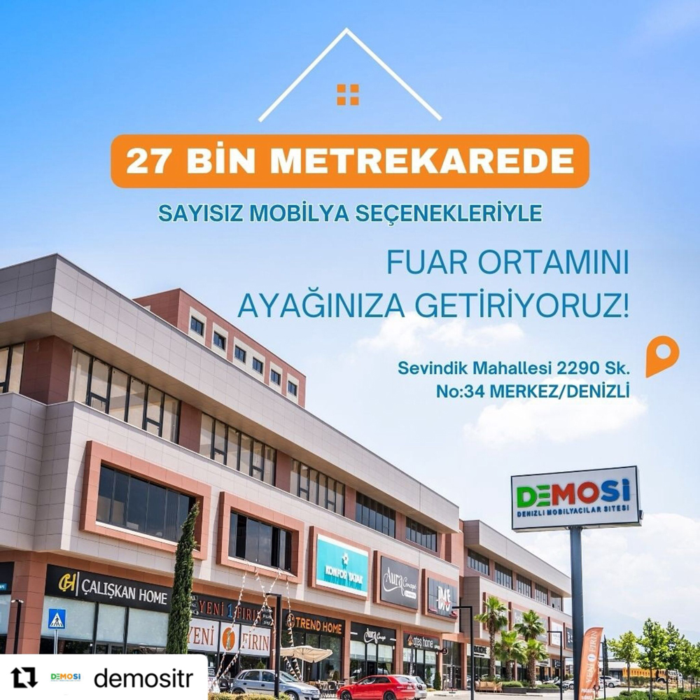 Demosi Denizli Mobilyacilar Sitesi Hediye Kampanyasi6