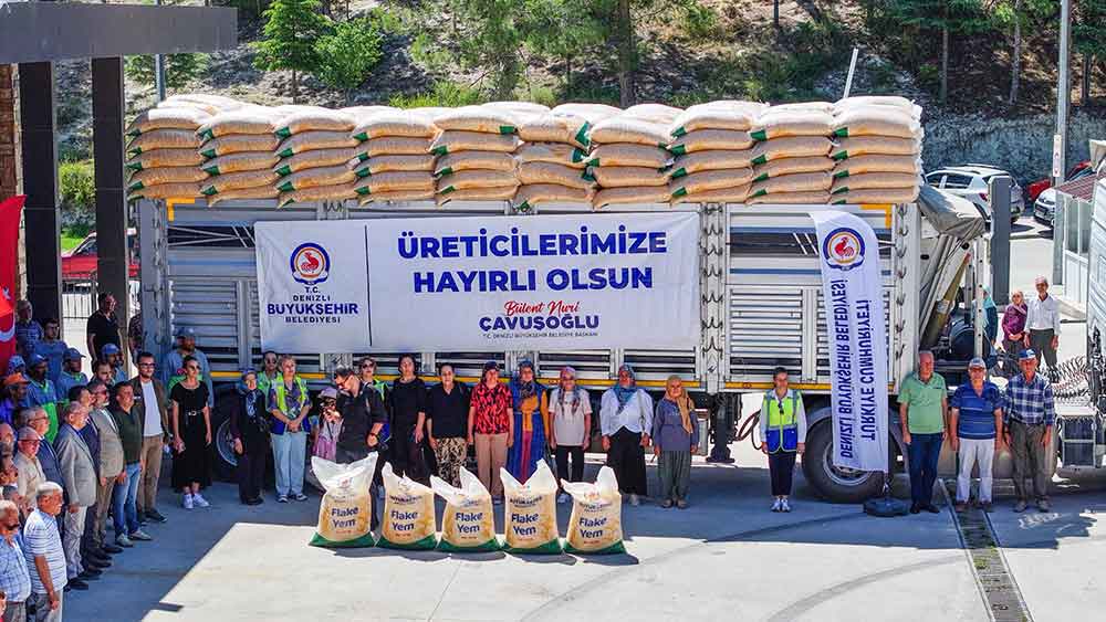 Denizli Buyuksehirden Kucuk Aile Isletmelerine Can Suyu