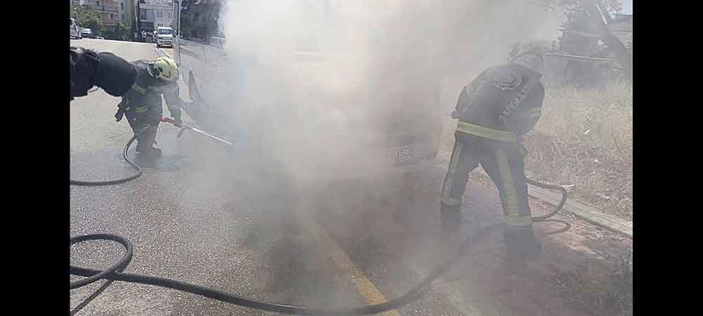 Denizlide Seyir Halindeki Isci Servisi Bir Anda Alev Aldi 2
