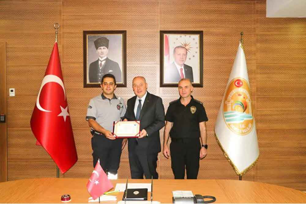 Denizlinin Basarili Guvenlikcileri Onurlandirildi 2