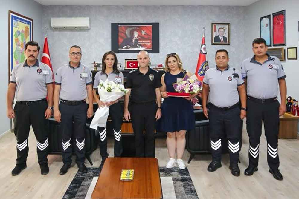 Denizlinin Basarili Guvenlikcileri Onurlandirildi 3
