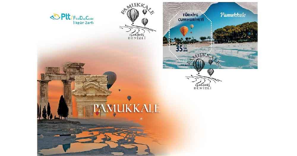 Pamukkale Temali Anma Pulu Ve Ilk Gun Zarfini Tanitti 1