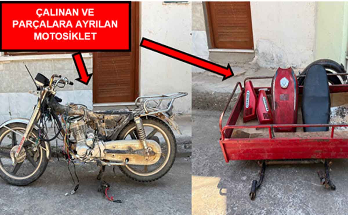 Denizli Cal Motosiklet Hirsiz Jandarma 2