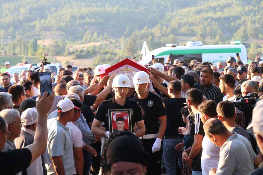 Denizli Orman Sehitleri Son Yolculuguna Ugurlandi Beyagac5