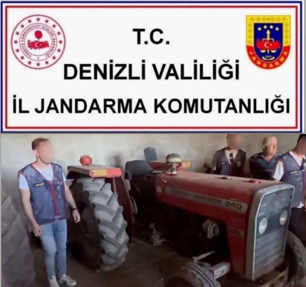 Denizlide Calinan Traktor Bulundu 2 Supheli Tutuklandi 2