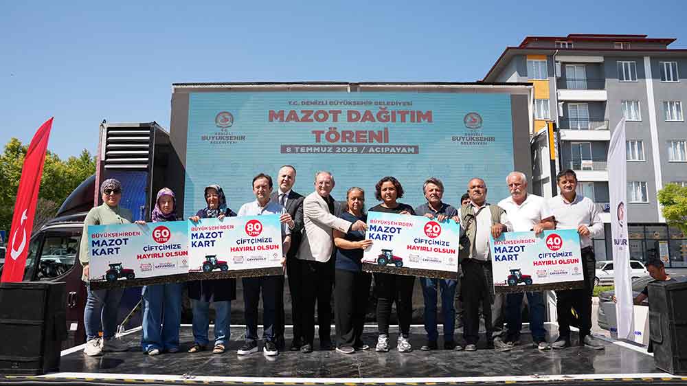 Denizlide Ciftcilere Mazot Destegi Hizla Devam Ediyor