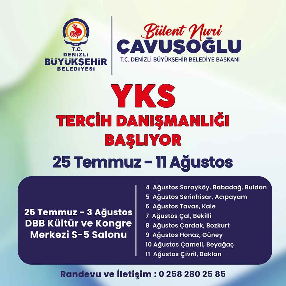 Denizlide Genclere Ucretsiz Yks Tercih Danismanligi 1