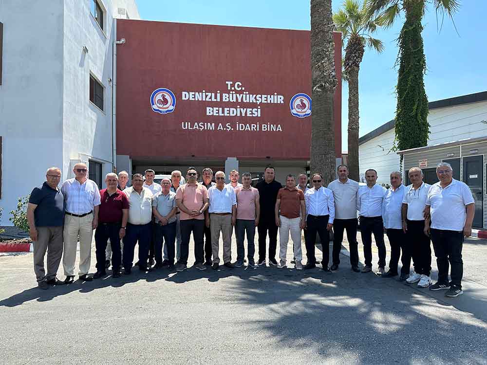Denizlide Muhtarlar Elektrikli Otobusun Test Surusune Katildi 1