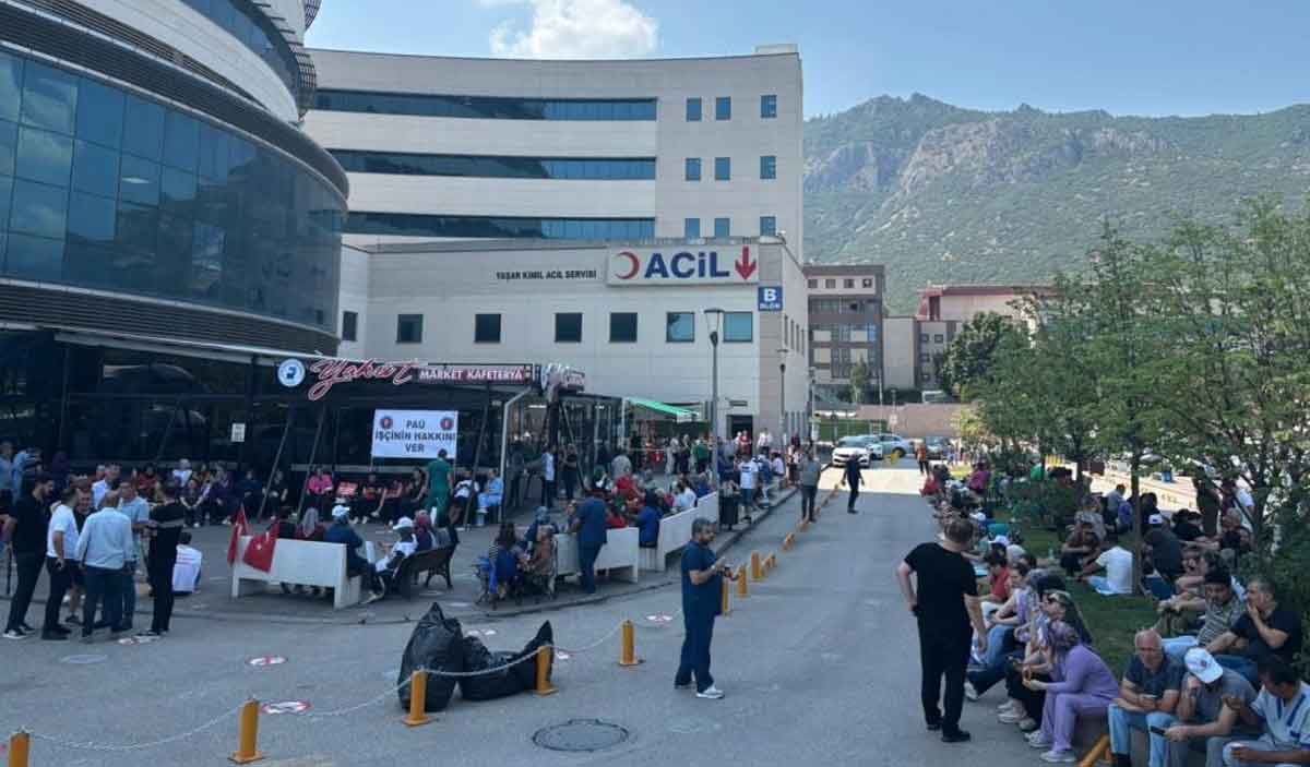 Pamukkale Universitesi Hastanesinde 250 Personel 1 Gunlugune Is Birakti