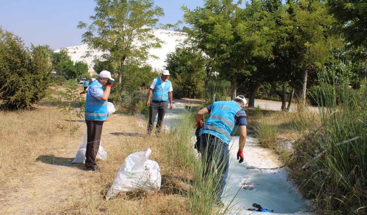 Pamukkaleyi Yukumluleri Temizledi 2