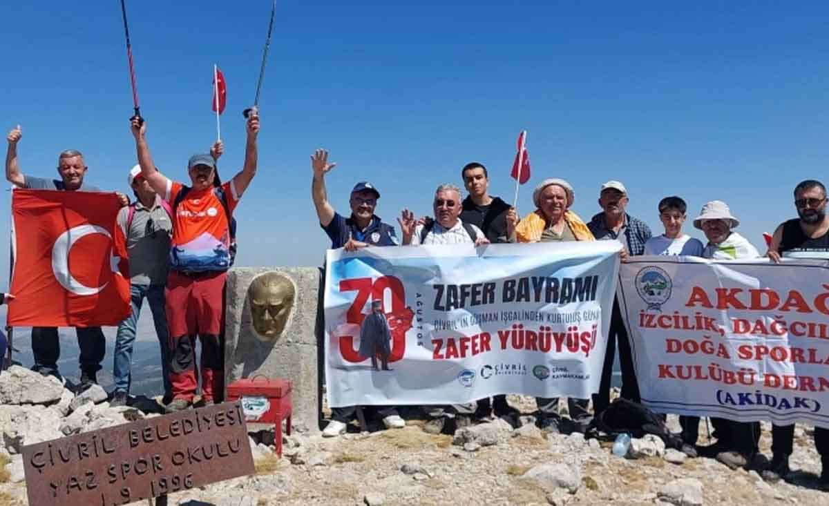 Akdag Zafer Yuruyusu Tamamlandi