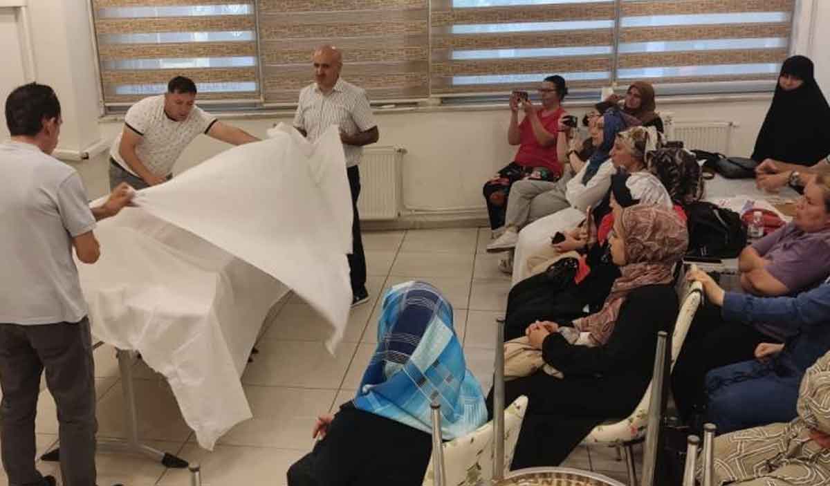 Denizlinin Yeni Gassallarina Uygulamali Egitim Verildi