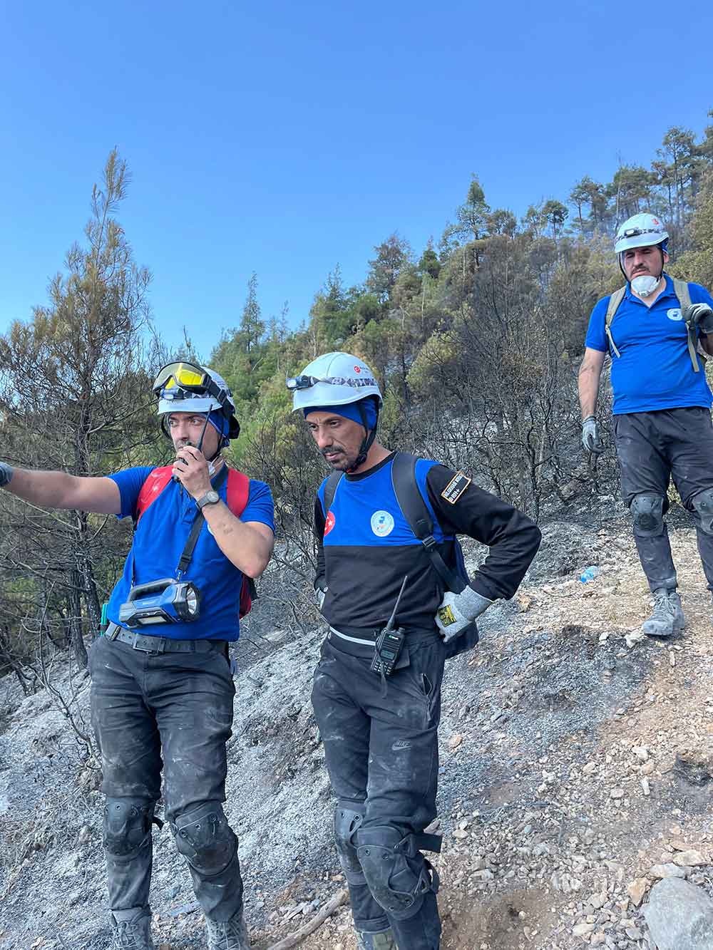 Pau Arama Kurtarma Ekibi Yangin Sondurme Calismalarina Destek Verdi 3