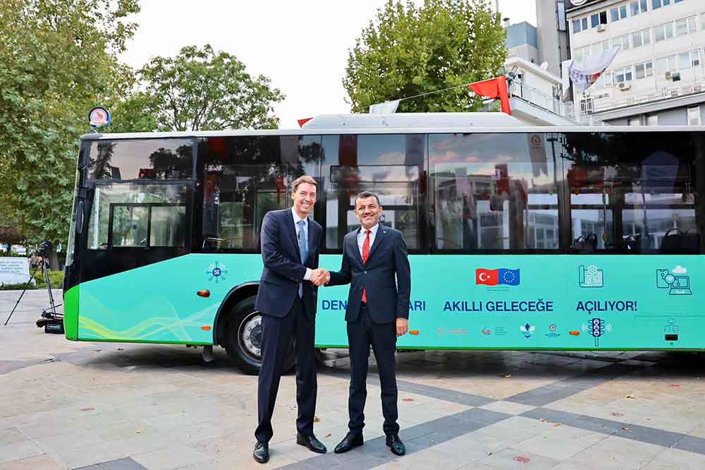 Avrupa Birligiden Denizliye Toplu Tasima Akillaniyor Ziyareti 3