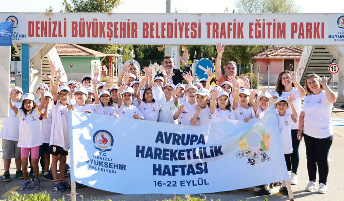 Denizli Buyuksehirden Cocuklara Trafik Ve Ulasim Egitimi 2