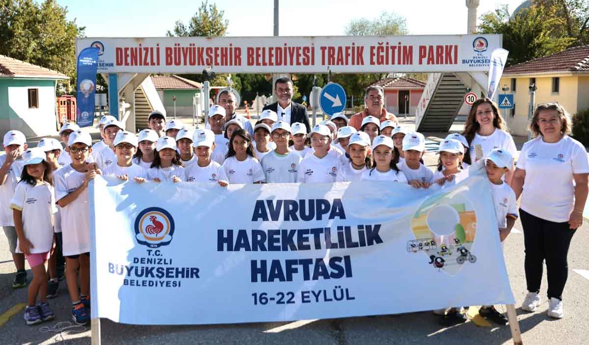 Denizli Buyuksehirden Cocuklara Trafik Ve Ulasim Egitimi