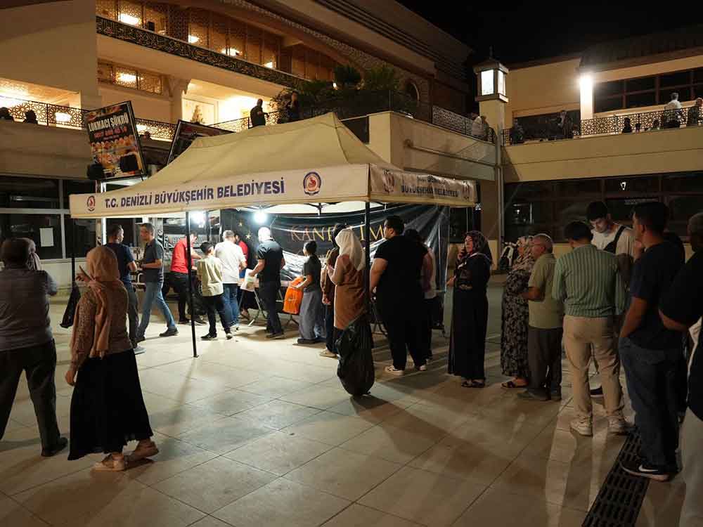 Denizli Buyuksehirden Mevlid Kandilinde Lokma Hayri 2