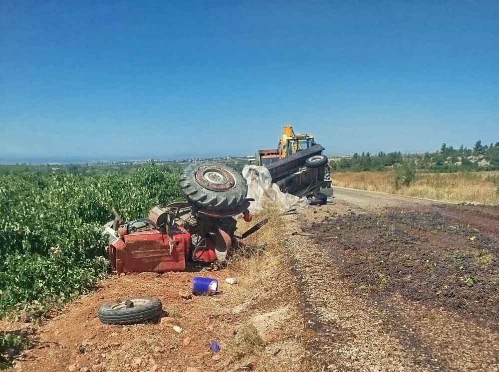 Denizli Cal Sazak Traktor Surucu Ayatini Kaybetti1