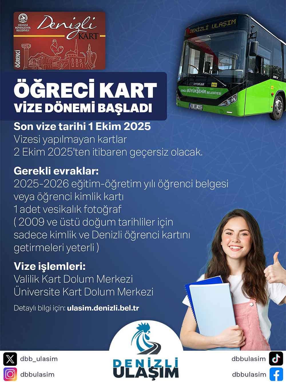 Denizli Ogrenci Karti Icin Vize Donemi Basladi 1