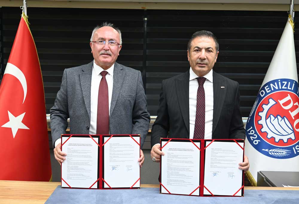 Dto Ile Kultur Ve Turizm Mudurlugu Protokol Imzaladi Denizli Turizmi Icin Guclerini Birlest1