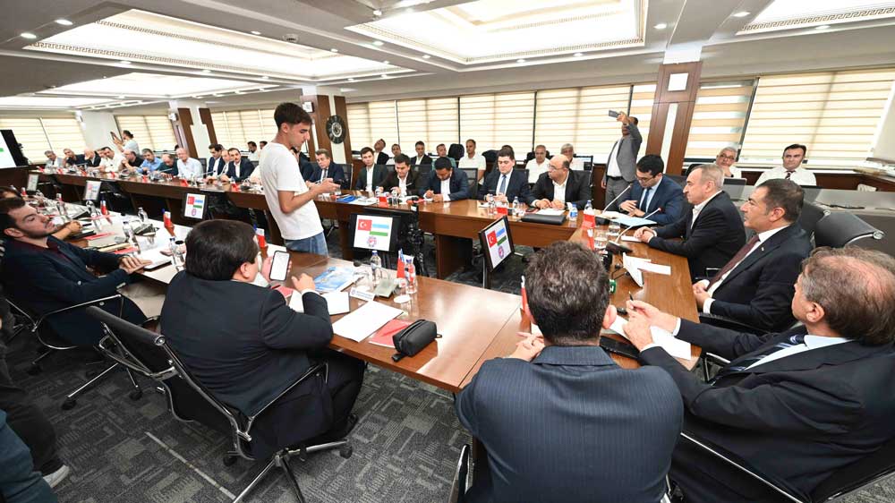 Ozbekistan Ankara Buyukelcisi Dtoda Sektor Temsilcileri Ile Bulustu3