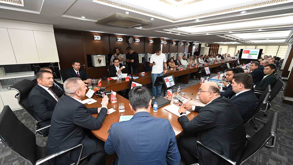 Ozbekistan Ankara Buyukelcisi Dtoda Sektor Temsilcileri Ile Bulustu5