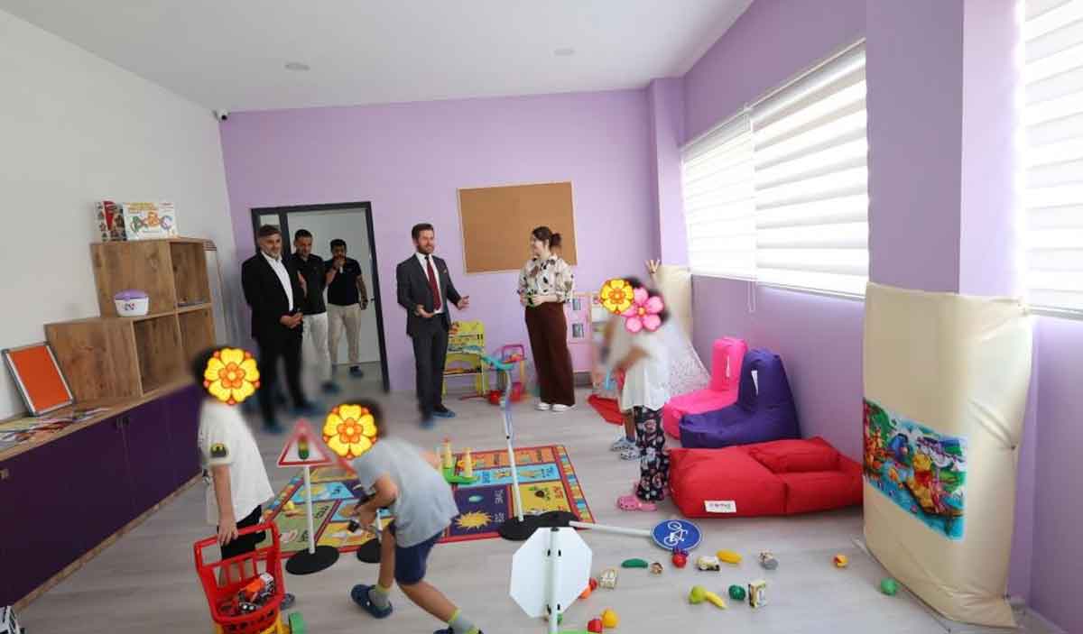 Sehit Polis Veli Kabalay Cocuk Gelisim Merkezi Minik Ogrencilerine Kavustu 1