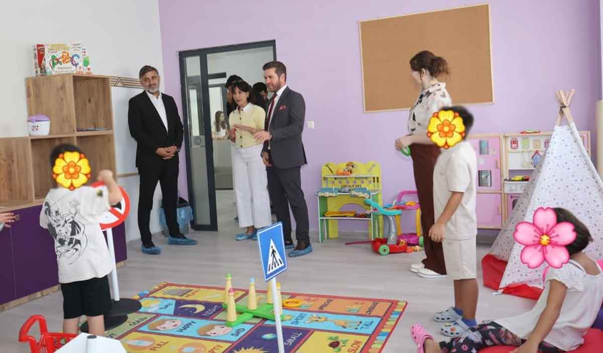 Sehit Polis Veli Kabalay Cocuk Gelisim Merkezi Minik Ogrencilerine Kavustu