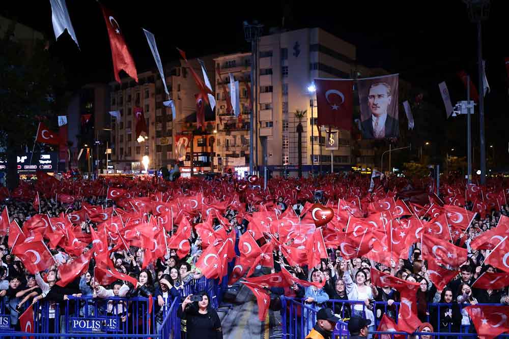 Cumhuriyet Sehri Denizlide 29 Ekim Coskusu 1