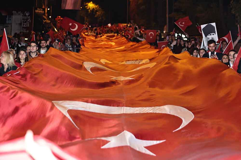 Cumhuriyet Sehri Denizlide 29 Ekim Coskusu 2