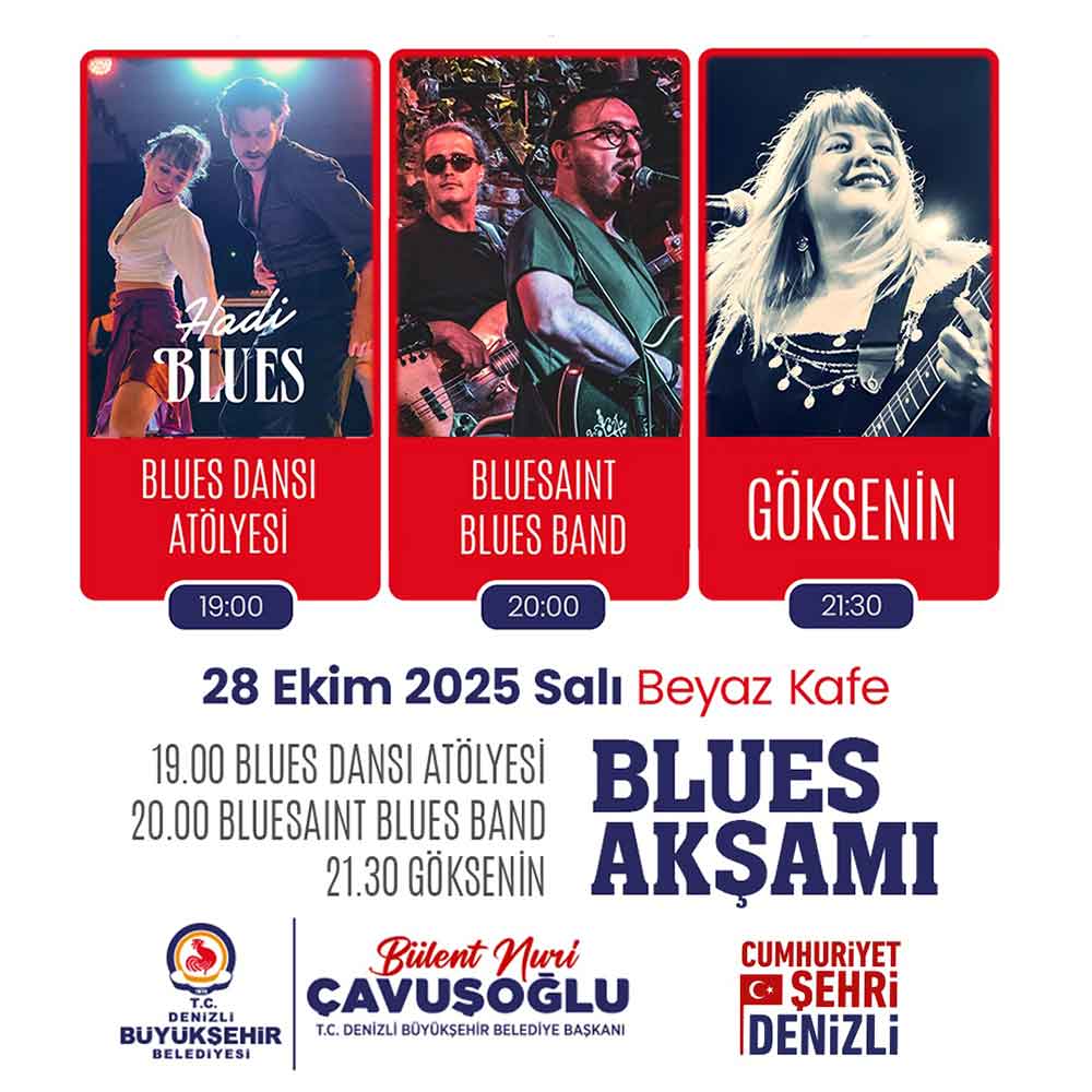 Denizli Buyuksehirden Blues Aksami 1
