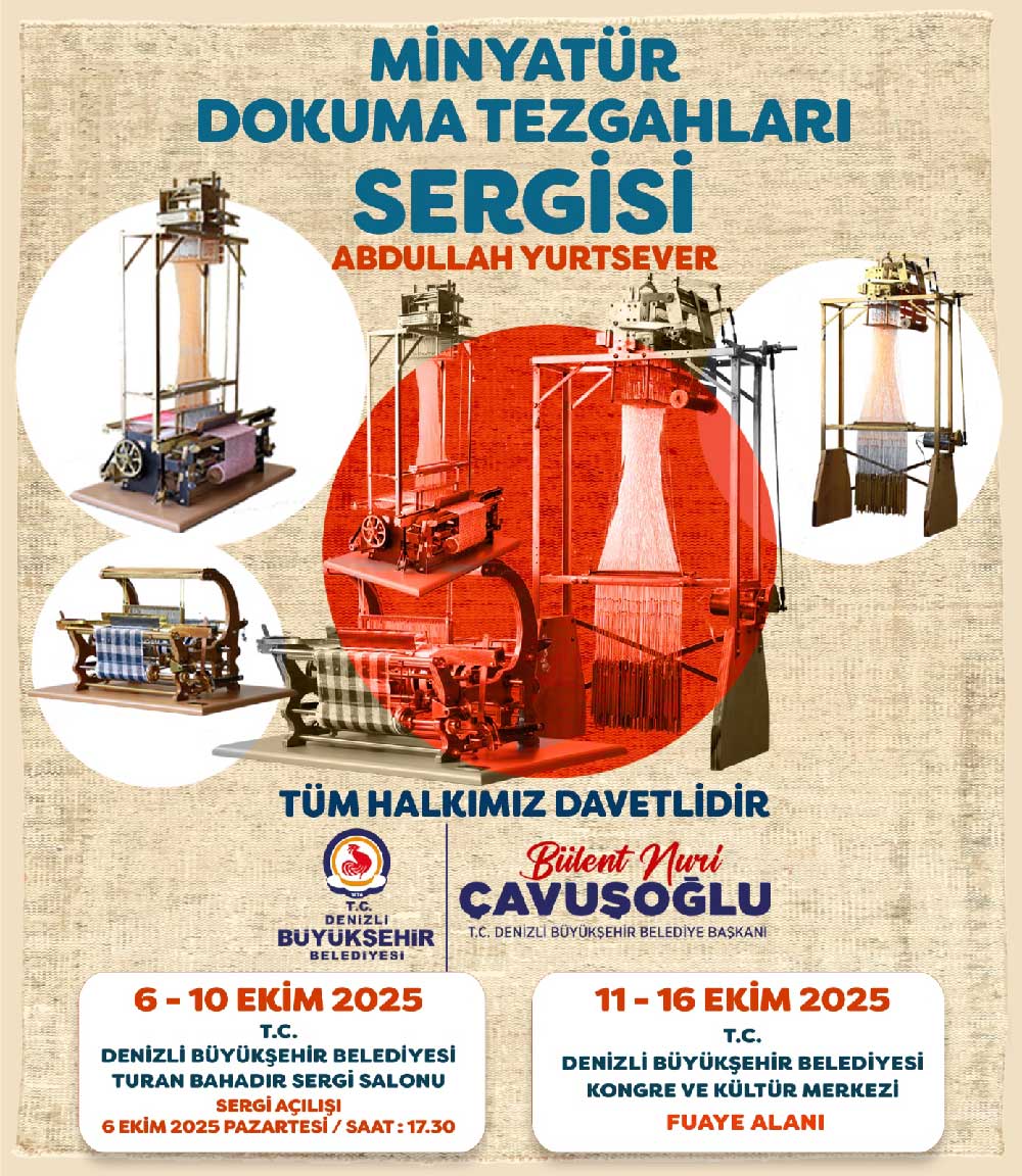 Denizli Buyuksehirden Cok Ozel Bir Sergi