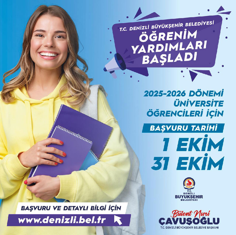 Denizli Buyuksehirden Universite Ogrencilerine Ogrenim Destegi 1