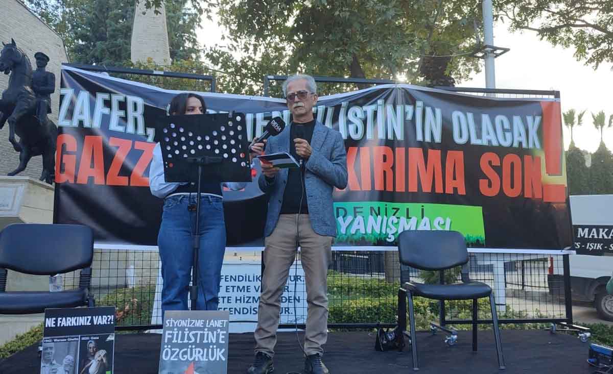 Denizli Gazzedeki Insanlik Dramina Sessiz Kalmadi