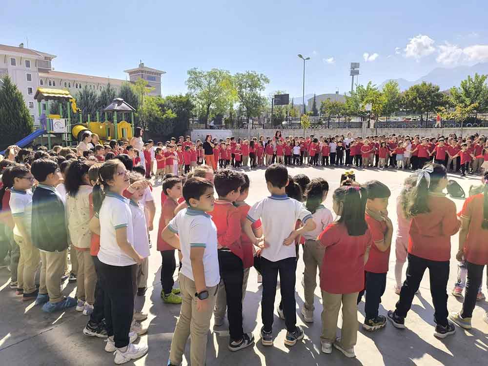Denizlide Okullarda Es Zamanli Tatbikat Yapildi