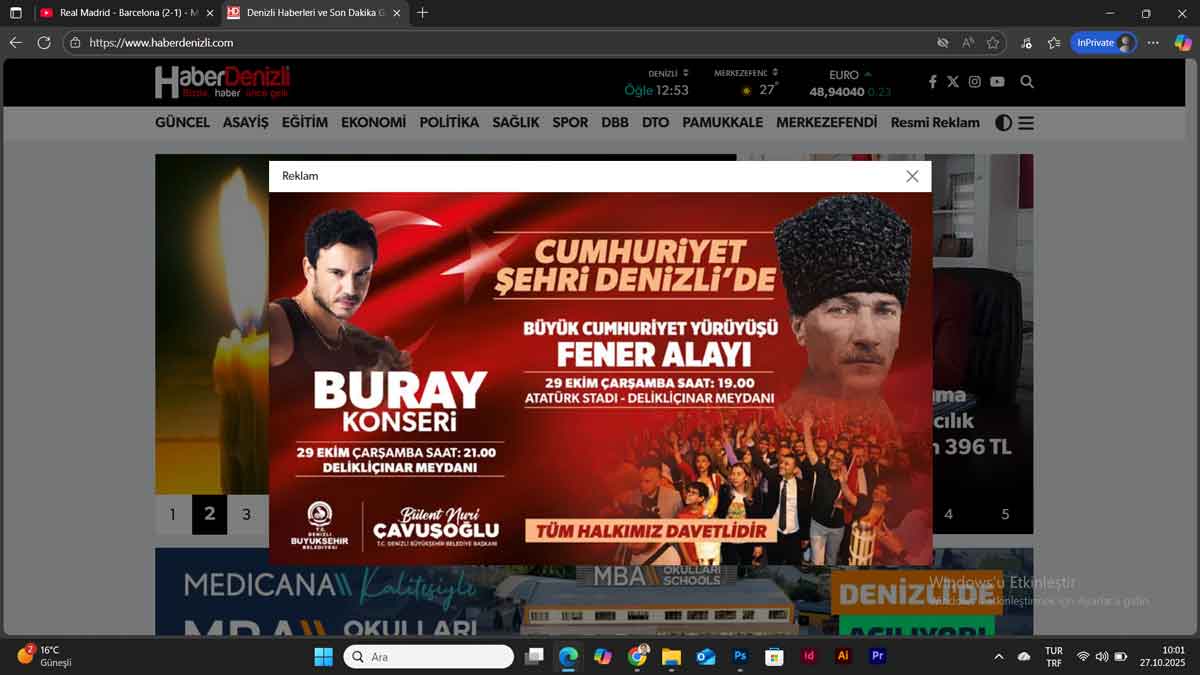 Haberdenizli Dbb 27 Ekim Buray