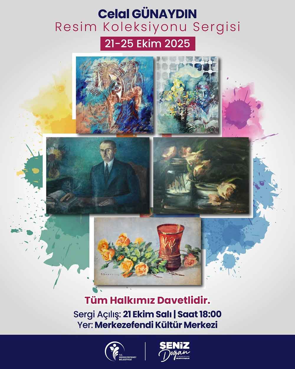 Sanatseverler Celal Gunaydinin Resim Koleksiyonu Sergisinde Bulusacak