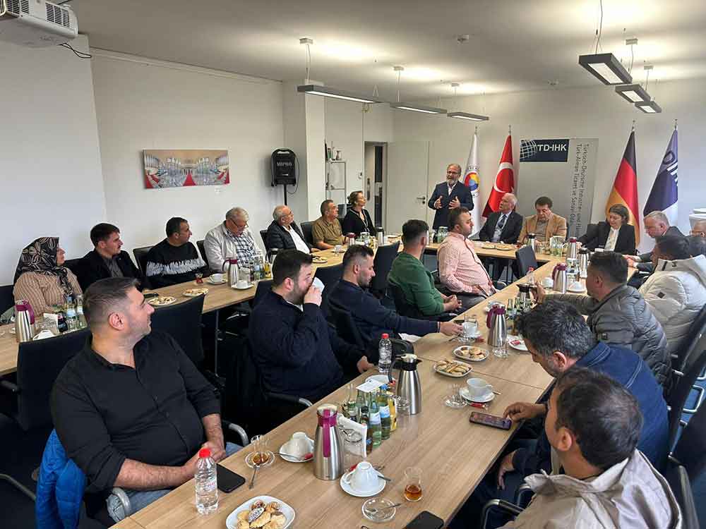 Turk Alman Ticaret Ve Sanayi Odasini Ziyaret Ettiler 6