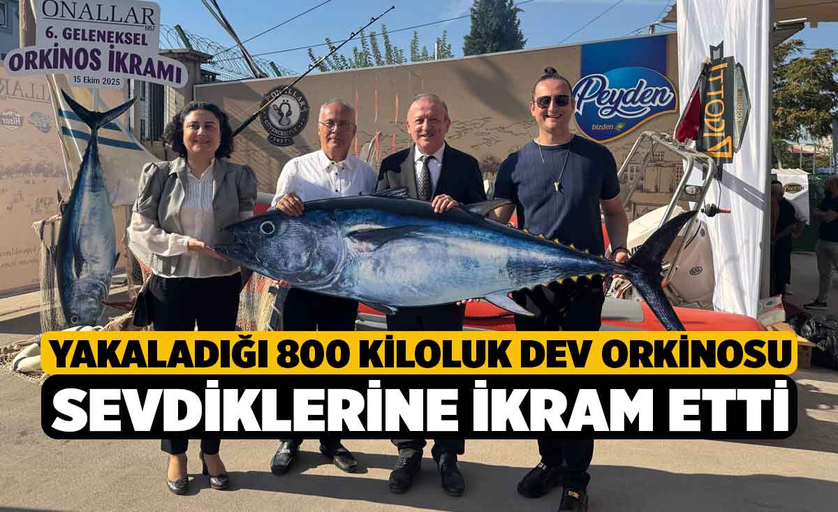 Yakaladigi 800 Kiloluk Dev Orkinosu Sevdiklerine Ihram Etti 1