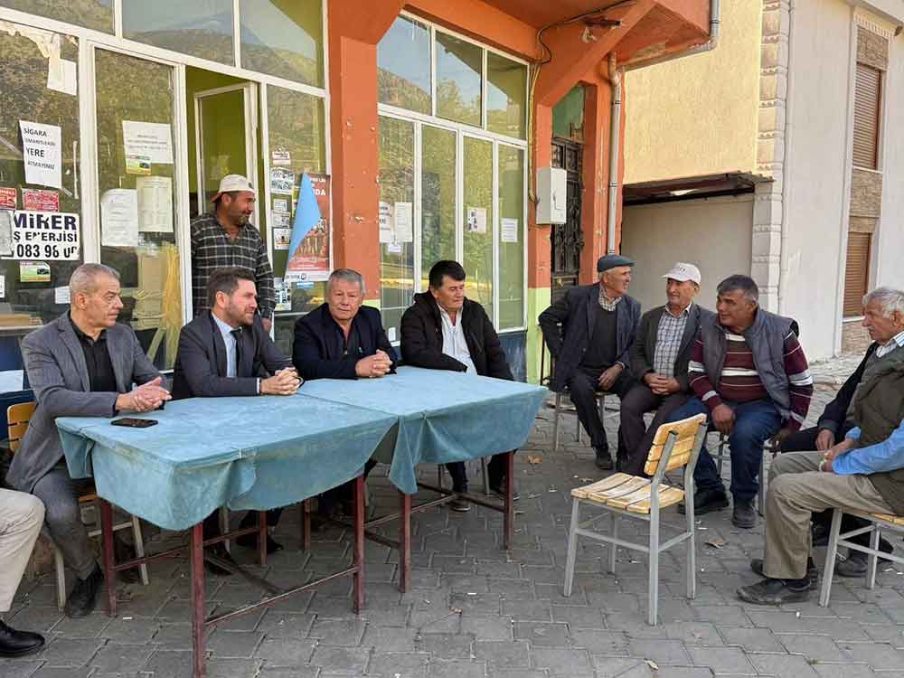 Baskan Tatik Pinarlar Mahallesinde Vatandaslarla Bir Araya Geldi 1