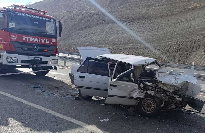 Denizli Honaz Tuneli Kaza Gulay Gemi 3
