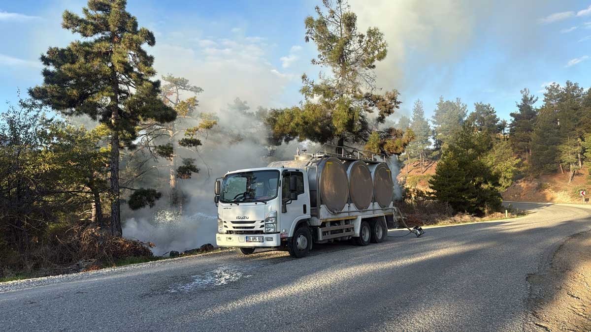 Denizli Orman Yangini Sut Toplayicisi2