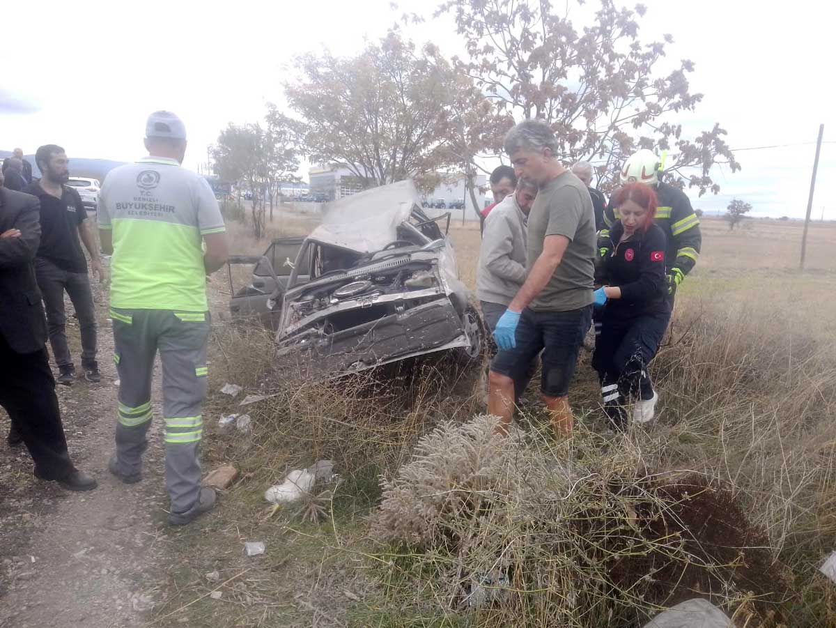 Denizli Tavas Kaza 1 Yarali Mugla5