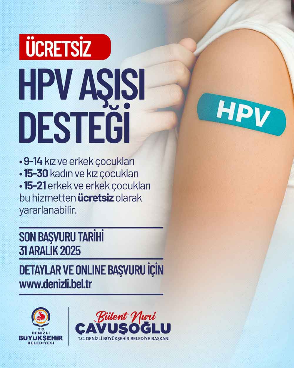 Ucretsiz Hpv Asisi Muracaatlari Basladi
