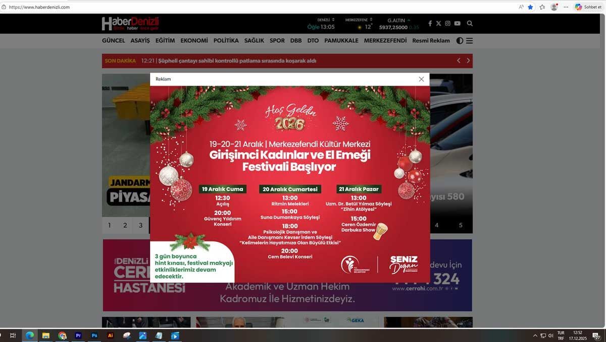 17 Aralık Haberdenizli Merkezefendi Ilani