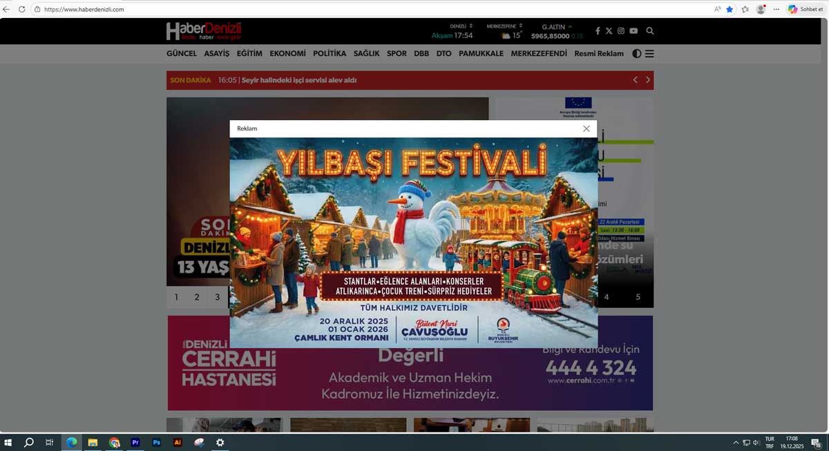 19 Aralık D B B Reklam