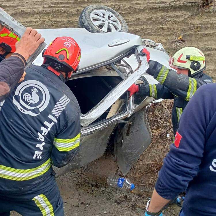 Denizli Honaz Cevre Yolu Kaza1
