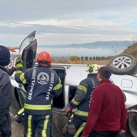 Denizli Honaz Cevre Yolu Kaza2